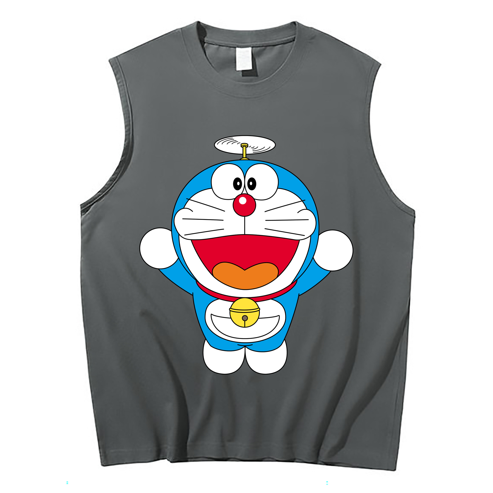 （画像用） ドラえもん Doraemon コットン100％タンクトップ（フロントプリント）